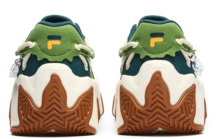 (WMNS) FILA FUSION Fashion Daddy Shoes 'Green White' T12W241303FMP sold by KicksCrew product image thumbnail 4