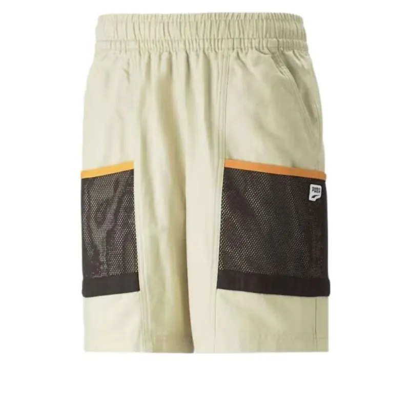 PUMA Downtown Cargo Shorts 'Beige' 538869-88 sold by KicksCrew
