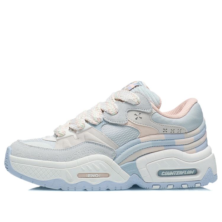 (WMNS) Li-Ning CF The One 'Smoke Grey Blue' AGCR438-5 sold by KicksCrew