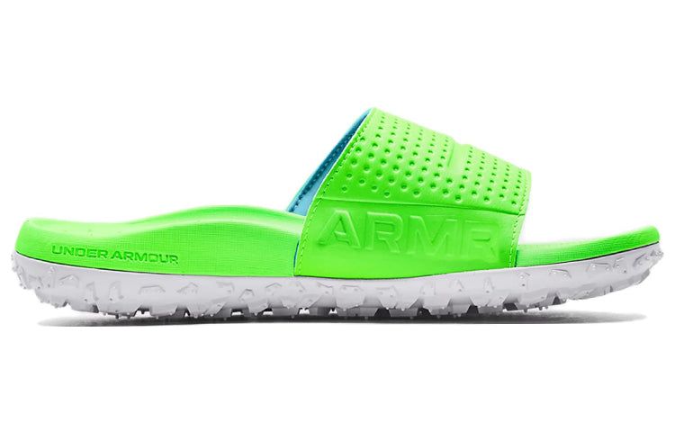 Under Armour FT Sway Slide 'Hyper Green' 3025047-300 sold by KicksCrew product image thumbnail 2