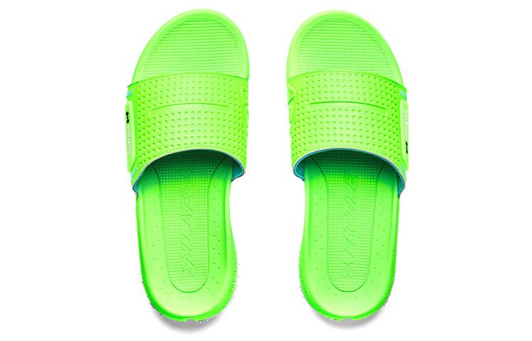 Under Armour FT Sway Slide 'Hyper Green' 3025047-300 sold by KicksCrew product image thumbnail 4
