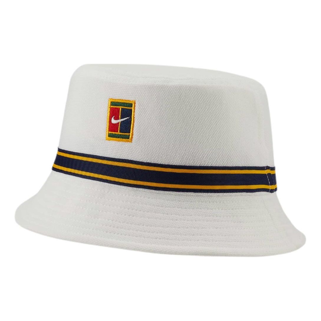 NikeCourt Tennis Bucket Hat 'White' DJ6150-100 sold by KicksCrew