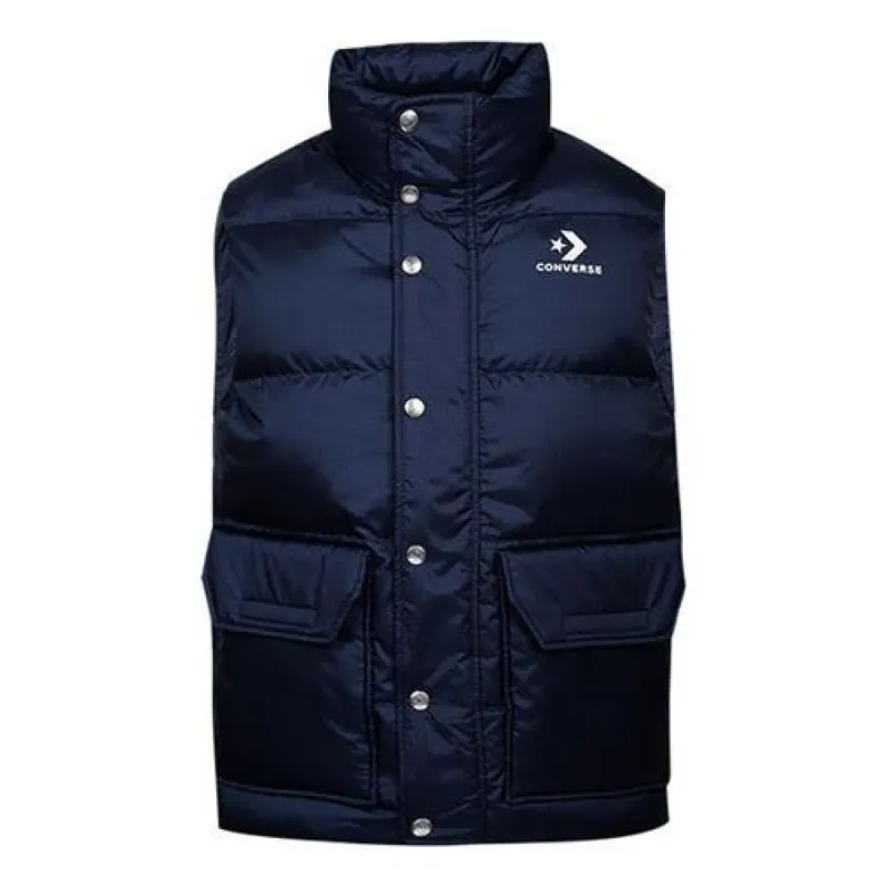 Converse Down Puffer Vest 'Navy' 10006881-A02 sold by KicksCrew