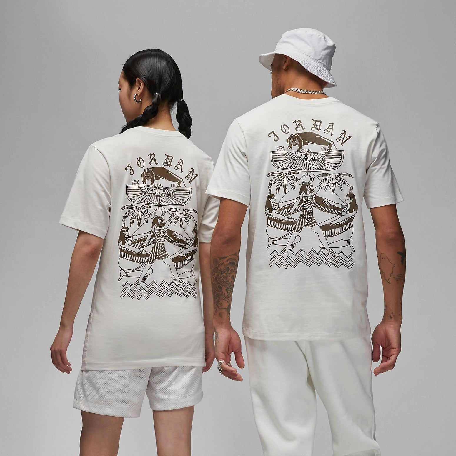 Air Jordan Artist Series by Umar Rashid T-Shirt 'White' DX9559-030 sold by KicksCrew product image thumbnail 4
