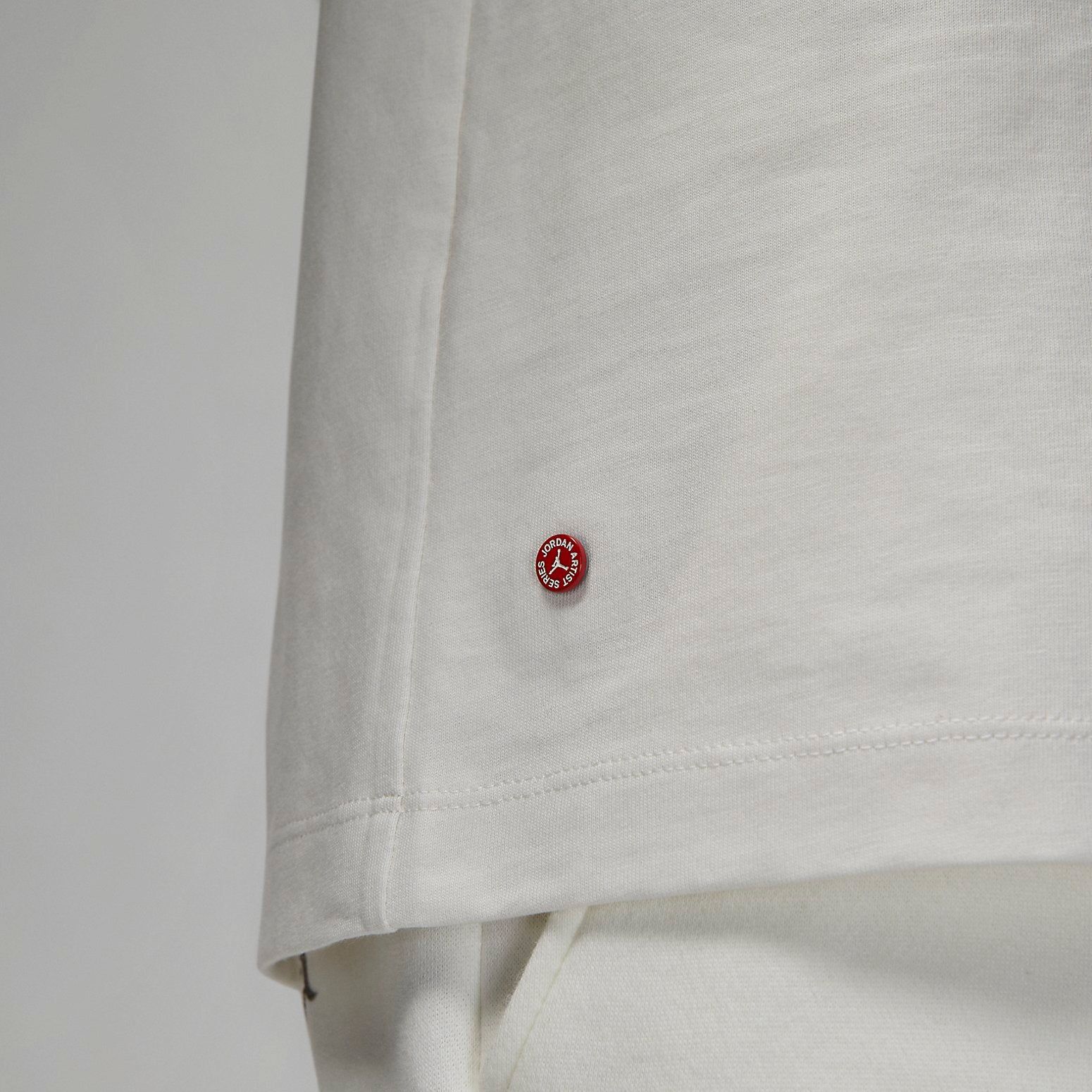 Air Jordan Artist Series by Umar Rashid T-Shirt 'White' DX9559-030 sold by KicksCrew product image thumbnail 3