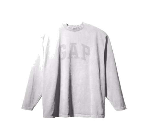 Yeezy Gap Engineered By Balenciaga Dove Long Sleeve T-Shirt 'White' 469671-00 sold by KicksCrew