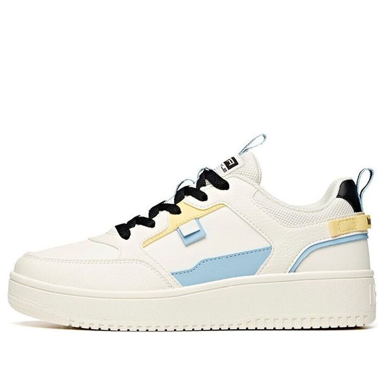 (WMNS) ANTA Casual Skate Shoes 'White Blue Yellow' 922018061-15 sold by KicksCrew