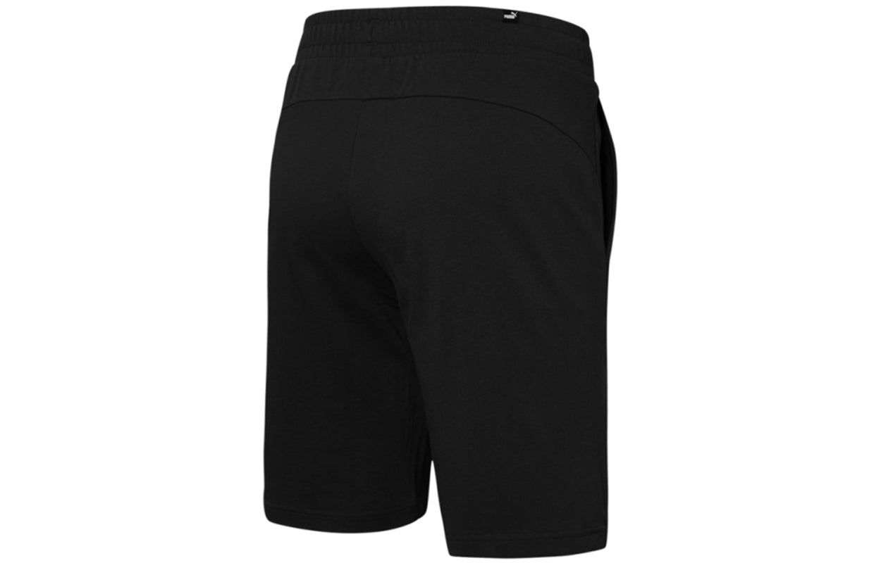 Puma Essentials Short 12" Cotton 'Black White' 588722-01 sold by KicksCrew product image thumbnail 2