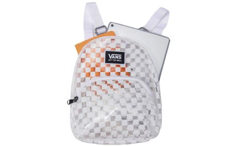 (WMNS) Vans Checkerboard Mini Backpack 'White' VN0A4DRQC13 sold by KicksCrew