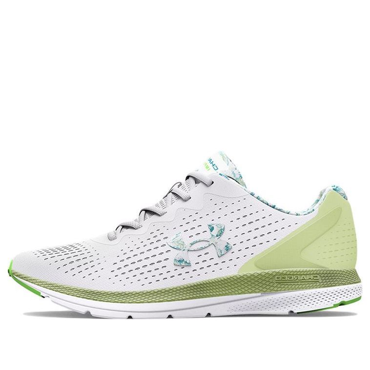 (WMNS) Under Armour Charged Impulse 2 'Print - White Pale Olive' 3025402-100 sold by KicksCrew