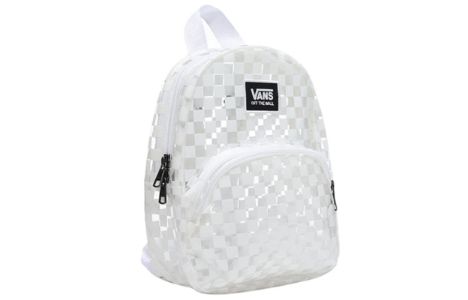 (WMNS) Vans Checkerboard Mini Backpack 'White' VN0A4DRQC13 sold by KicksCrew