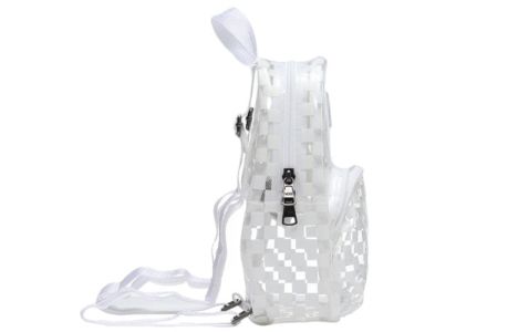 (WMNS) Vans Checkerboard Mini Backpack 'White' VN0A4DRQC13 sold by KicksCrew
