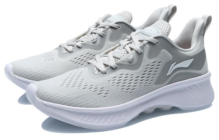 Li-Ning Eazgo 'Grey White' AREQ039-1 sold by KicksCrew product image thumbnail 4