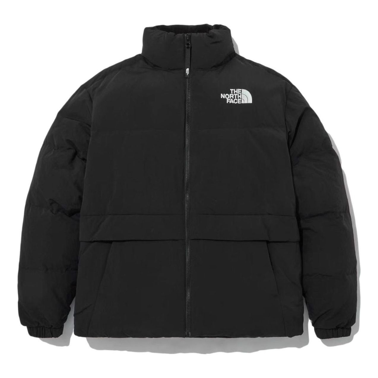 THE NORTH FACE FW22 Logo Puffer Down Jacket 'Black' NJ1DN59J sold by KicksCrew