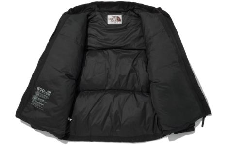 THE NORTH FACE FW22 Logo Puffer Down Jacket 'Black' NJ1DN59J sold by KicksCrew