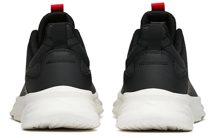 ANTA Running Series Sneakers 'Black Leather Red' 112145571-8 sold by KicksCrew product image thumbnail 4