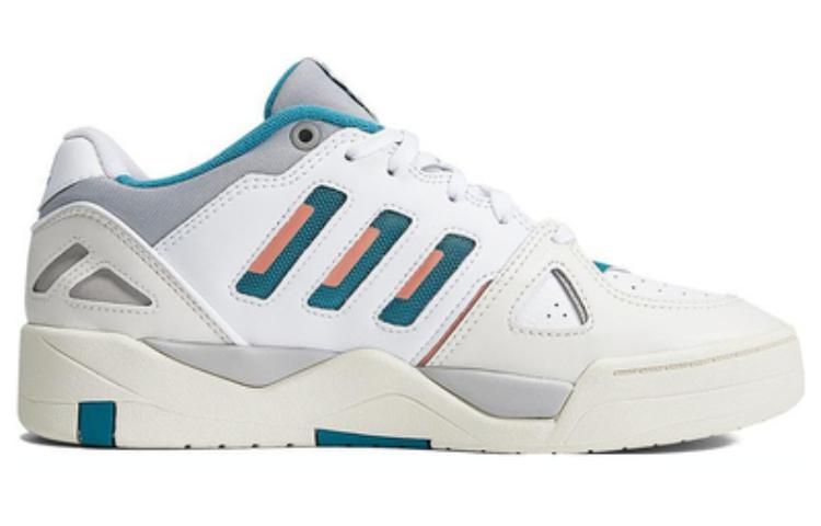 Adidas Midcity Low Basketball Shoes 'White Grey Aqua' ID5403 sold by KicksCrew product image thumbnail 3