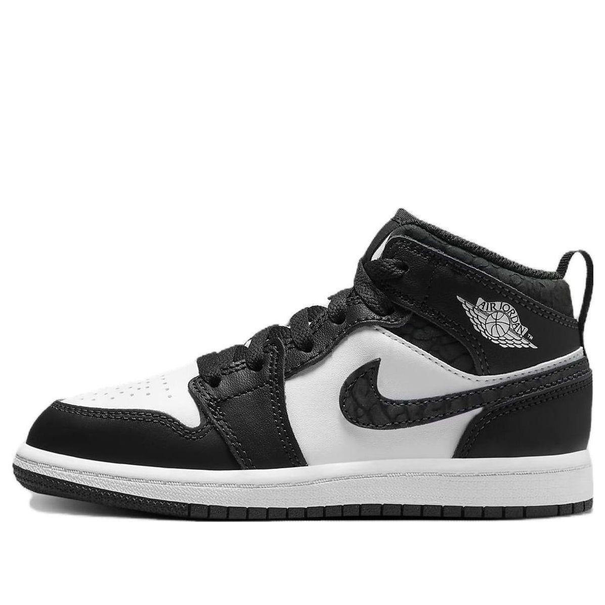 (PS) Air Jordan 1 Mid SE 'Panda Elephant' FB9910-001 sold by KicksCrew