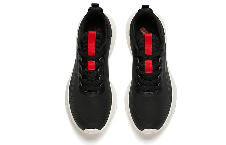 ANTA Running Series Sneakers 'Black Leather Red' 112145571-8 sold by KicksCrew product image thumbnail 3