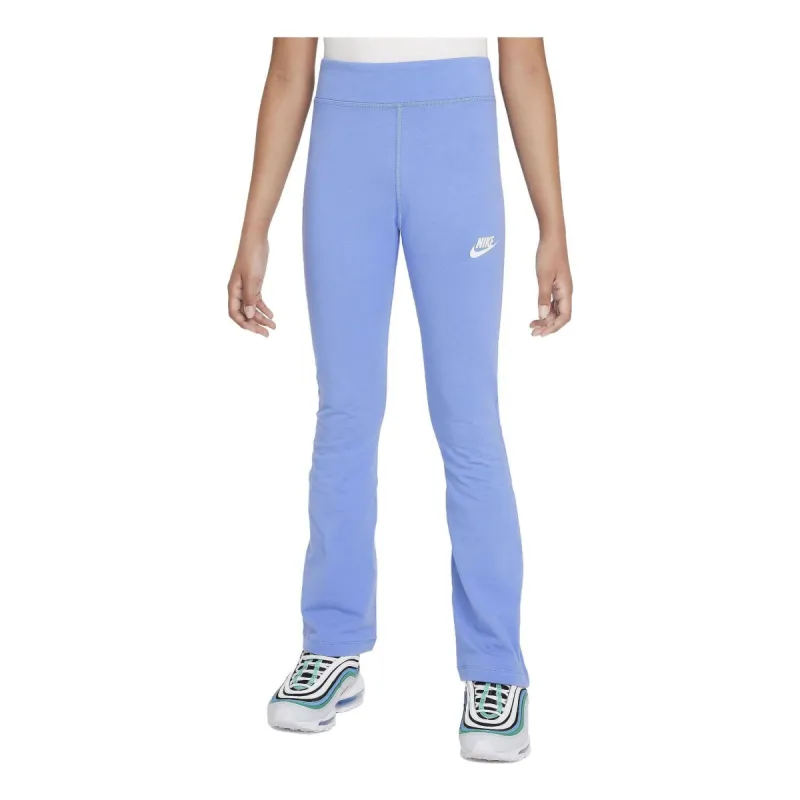 (GS) Nike Sportswear Favorites Flared Leggings 'Light Blue' FJ6169-450 sold by KicksCrew