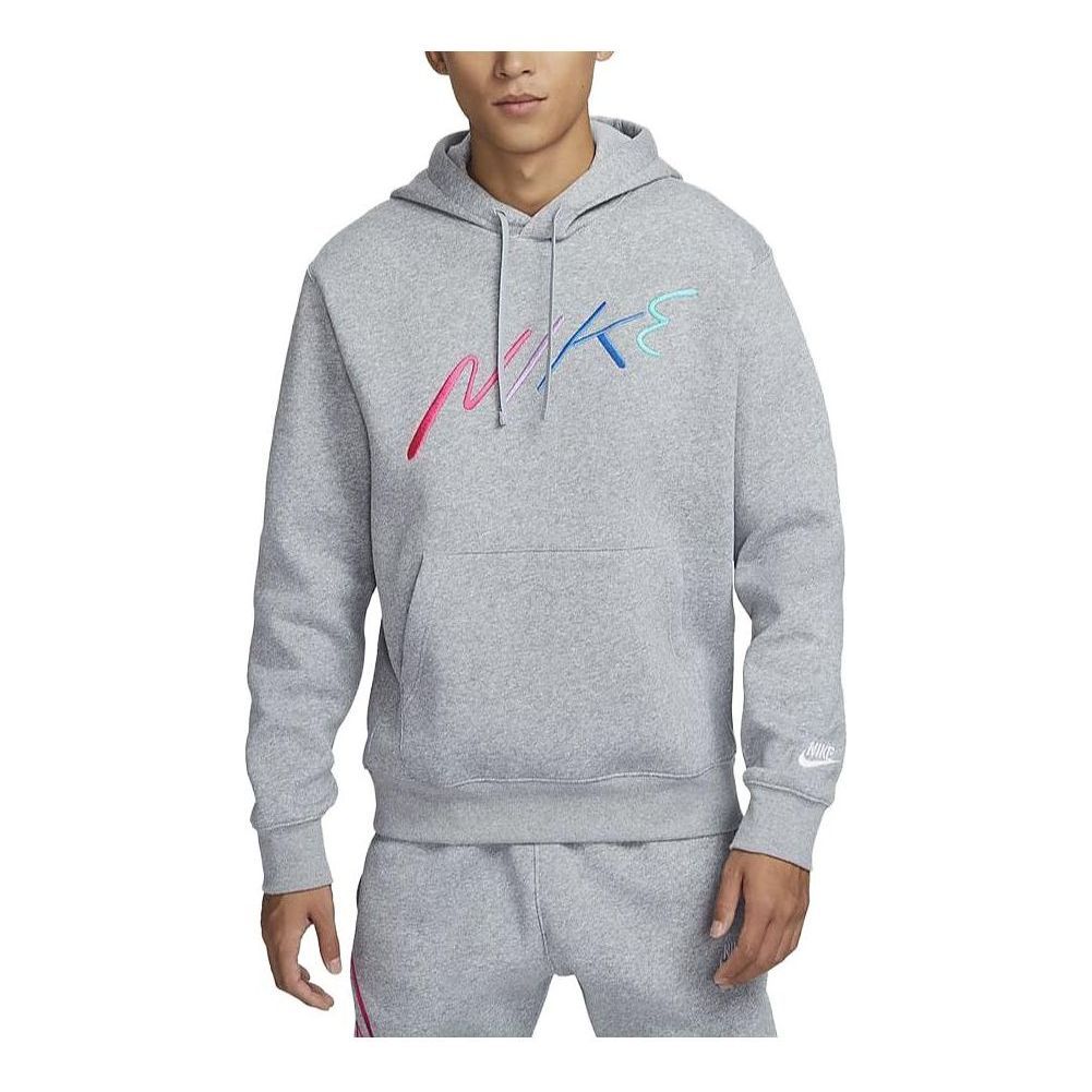 Nike Club Fleece Hoodie 'Grey' FB7489-063 sold by KicksCrew