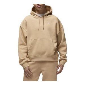 (WMNS) Air Jordan Brooklyn Fleece Hoodie 'Desert' FN4488-277 sold by KicksCrew