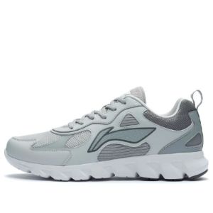 Li-Ning Basic Running Shoes 'Grey White' ARSR059-4 sold by KicksCrew