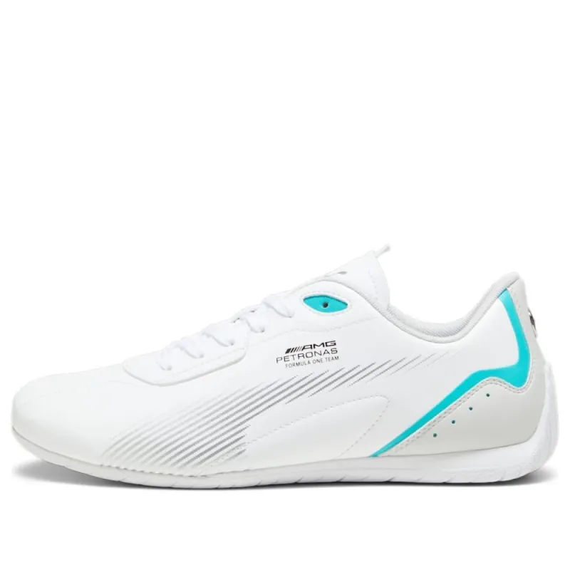 PUMA x Mercedes-AMG Petronas F1 Neo Cat 2.0 'White Sheen Green' 308085-02 sold by KicksCrew