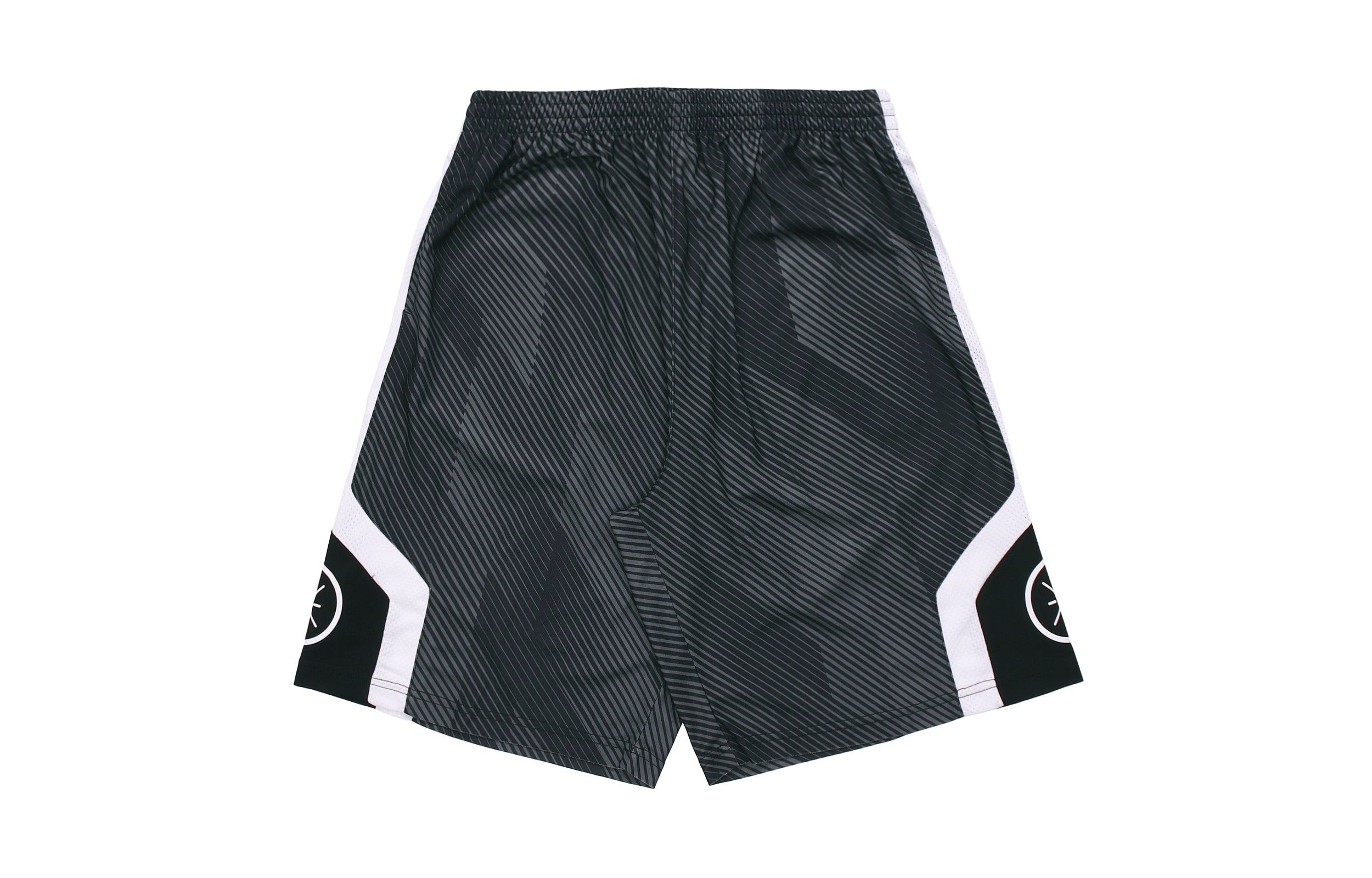 Li-Ning Way Of Wade Logo Basketball Shorts 'Black Grey' AAPP281-1 sold by KicksCrew product image thumbnail 2