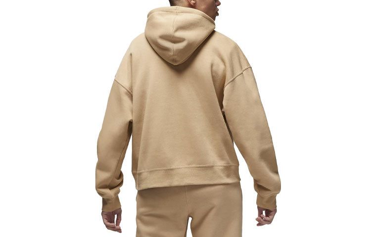 (WMNS) Air Jordan Brooklyn Fleece Hoodie 'Desert' FN4488-277 sold by KicksCrew product image thumbnail 3