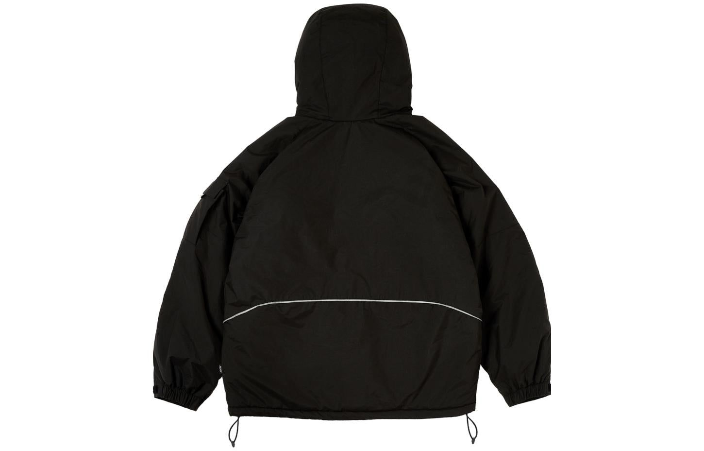 美品 palace p-tech hooded jacket Palace P-Tech Hooded Jacket 'Black' P25JK063 | Parallel