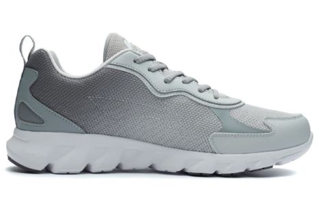 Li-Ning Basic Running Shoes 'Grey White' ARSR059-4 sold by KicksCrew
