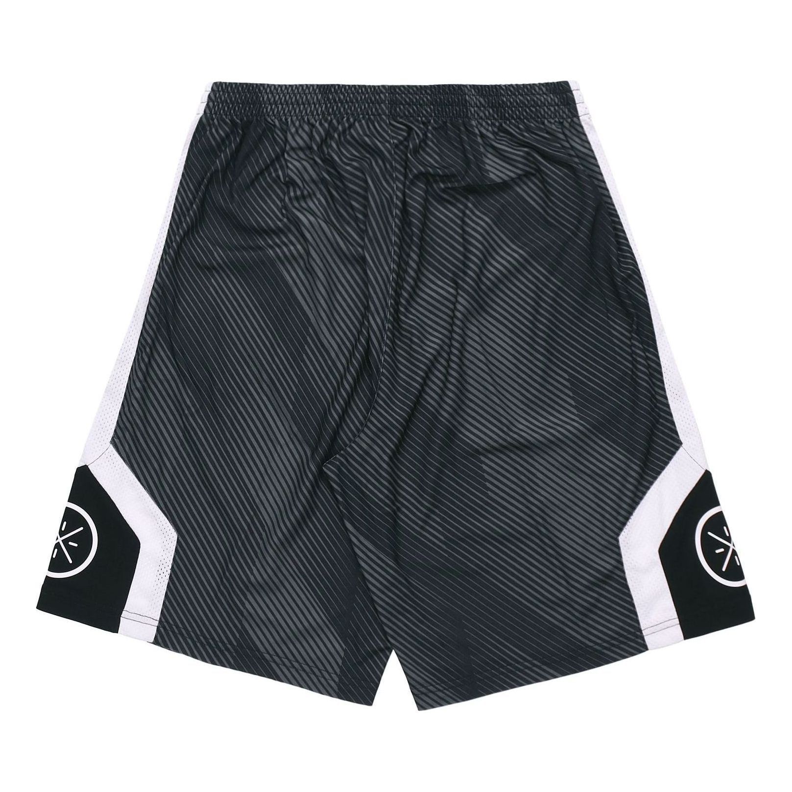 Li-Ning Way Of Wade Logo Basketball Shorts 'Black Grey' AAPP281-1 sold by KicksCrew