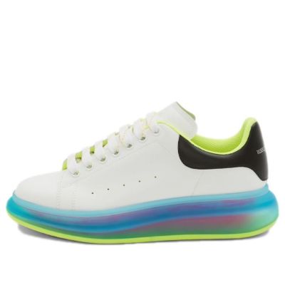 Alexander McQueen Oversized Sneaker 'Transparent Sole - White Iridescent' 662657WIBN39769 sold by KicksCrew