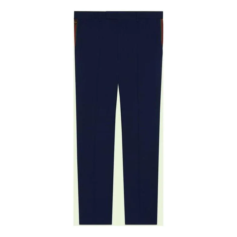 Gucci Wool Mohair Pant 'Blue' 698813-Z8A18-4020 sold by KicksCrew