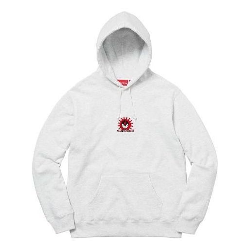 Supreme FW18 Vampire Hoodie 'Grey' SUP-FW18-255 sold by KicksCrew