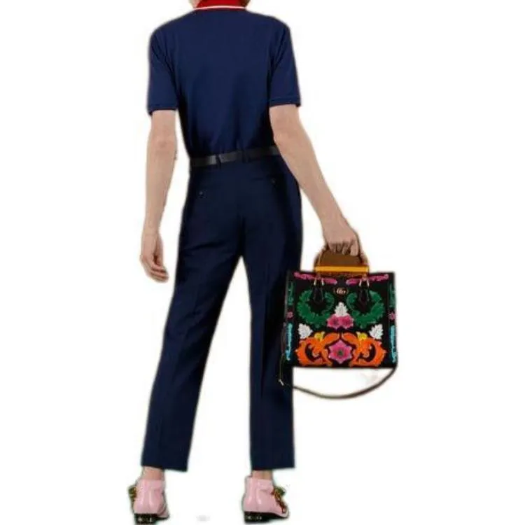 Gucci Wool Mohair Pant 'Blue' 698813-Z8A18-4020 sold by KicksCrew product image thumbnail 3