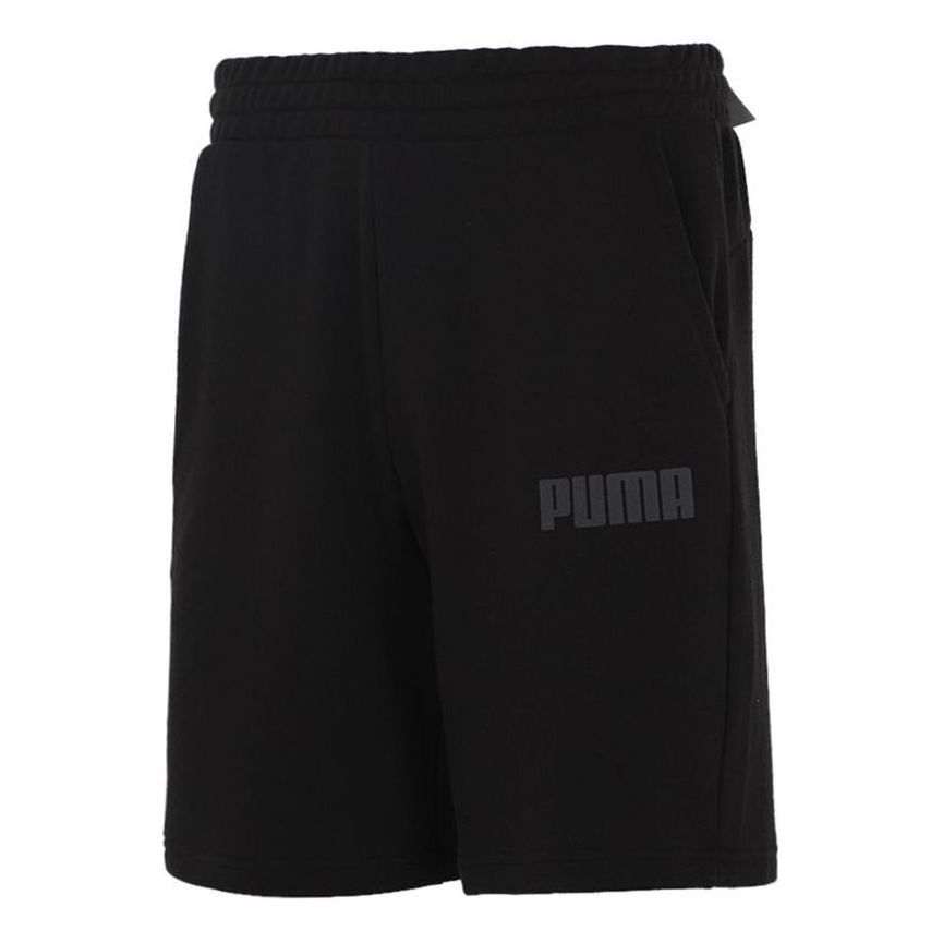 Puma Modern Basics Sweat Shorts 9" 'Black Grey' 589091-01 sold by KicksCrew