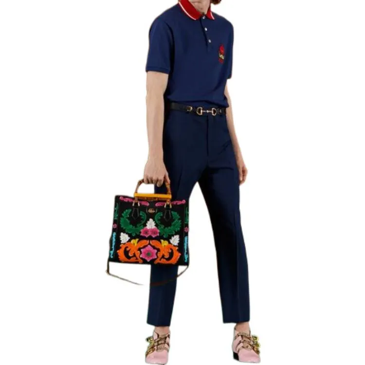 Gucci Wool Mohair Pant 'Blue' 698813-Z8A18-4020 sold by KicksCrew product image thumbnail 2