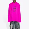 Balenciaga This Is Not Long Sleeve Hooded T-Shirt 'Pink' 662424TKVE16817 sold by KicksCrew