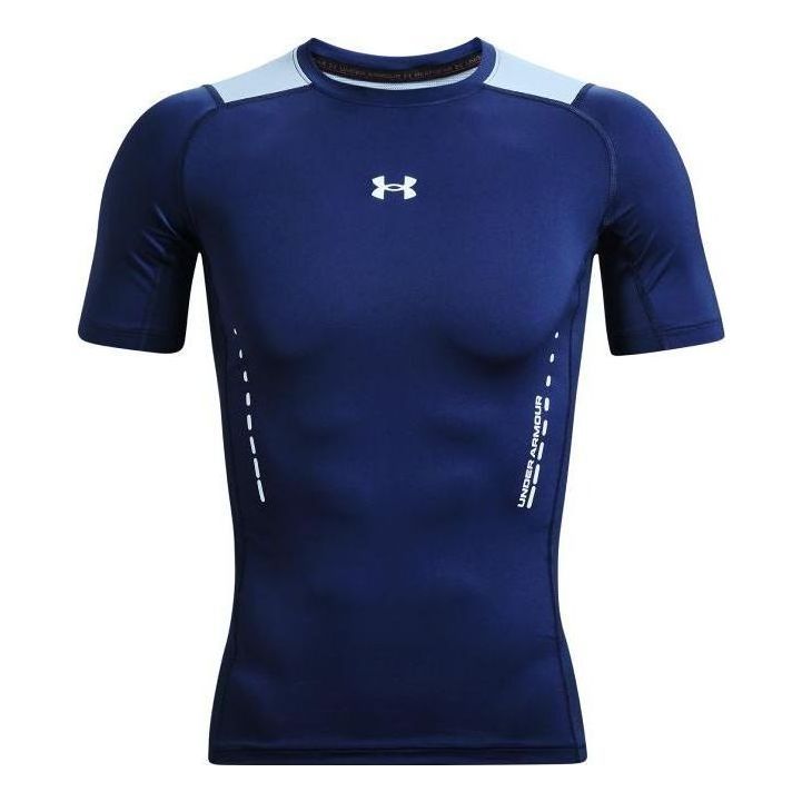 Under Armour HeatGear Vent Comp Tee 'Blue' 1370657-415 sold by KicksCrew