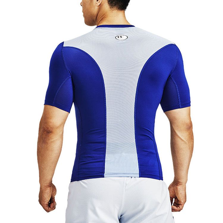 Under Armour HeatGear Vent Comp Tee 'Blue' 1370657-415 sold by KicksCrew product image thumbnail 4