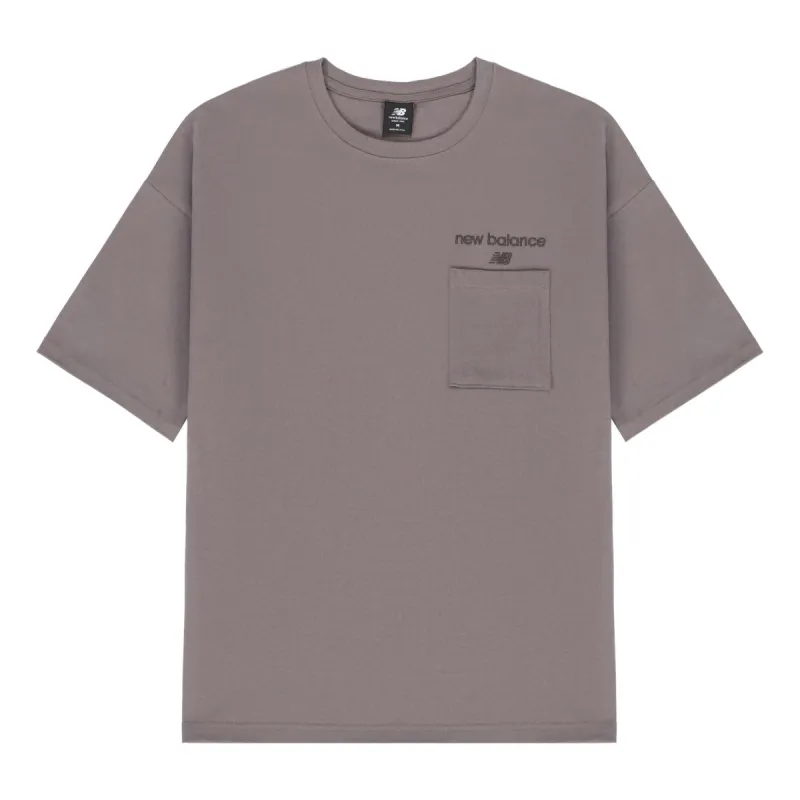 New Balance Classic Evergreen Pocket Tee 'Brown' AMT21549-CEL sold by KicksCrew