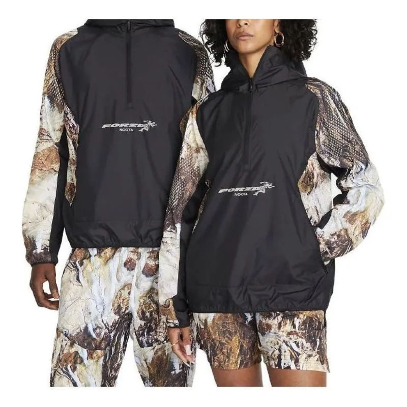 Nike x NOCTA Running Jacket 'Black Baroque Brown' FJ3010-010 sold by KicksCrew