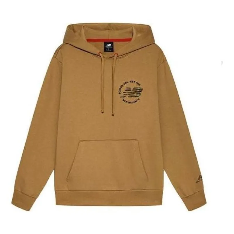 New Balance CNY Logo Hoodie 'Tan' AMT21351-INC sold by KicksCrew