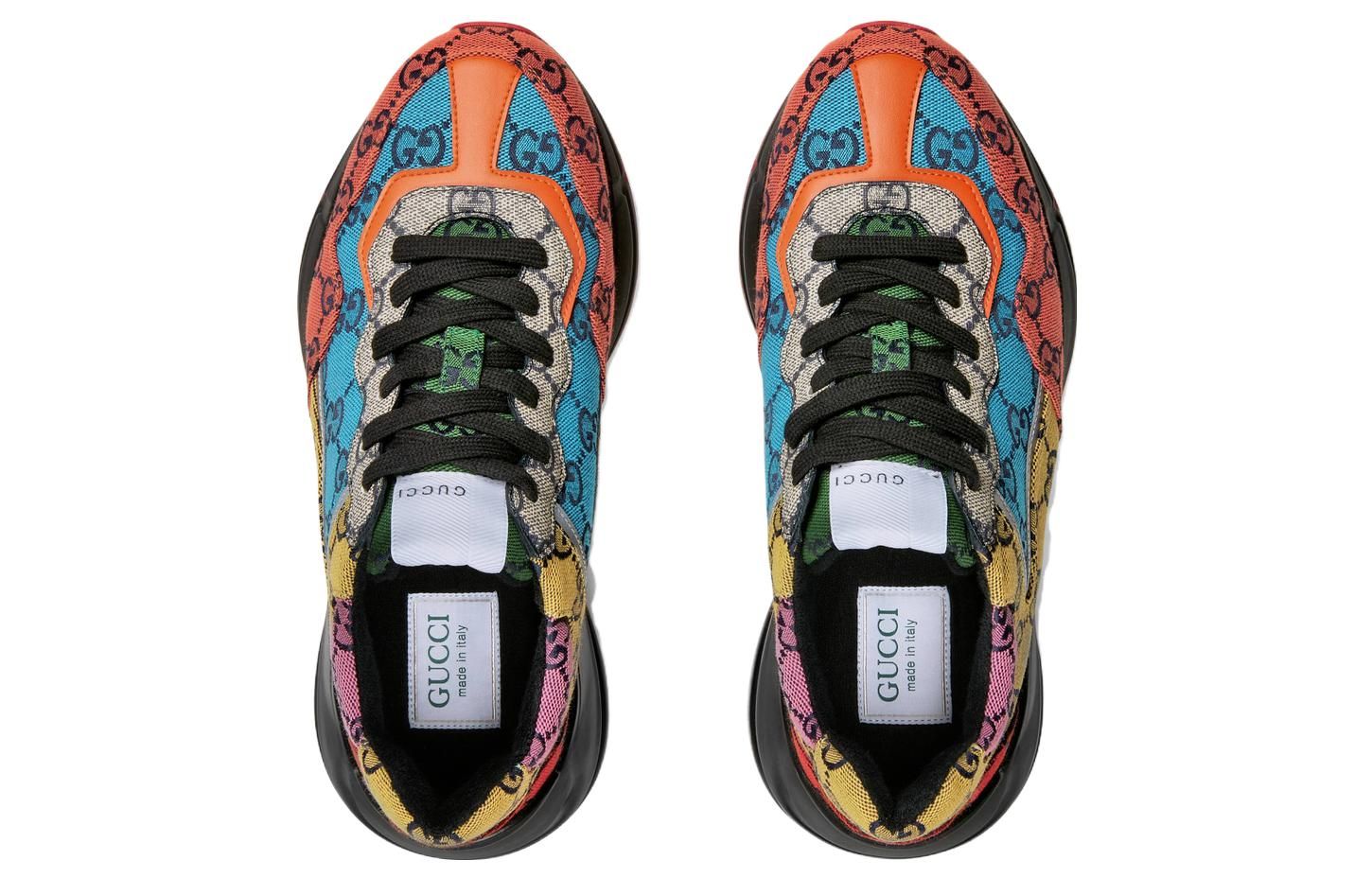 (WMNS) GUCCI Rhyton 'Multicolor Monogram' 663681-2UZK0-7072 sold by KicksCrew product image thumbnail 3