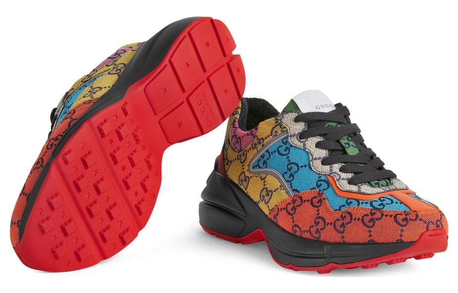 (WMNS) GUCCI Rhyton 'Multicolor Monogram' 663681-2UZK0-7072 sold by KicksCrew product image thumbnail 5