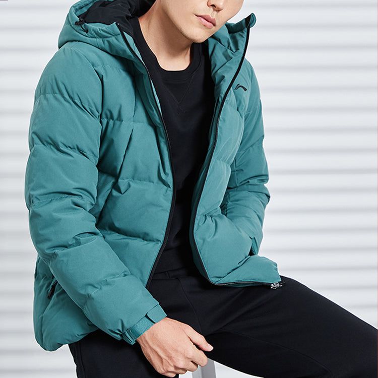 Li-Ning Winter Lifestyle Warm Down Jacket 'Green' AYMQ055-6 sold by KicksCrew product image thumbnail 3