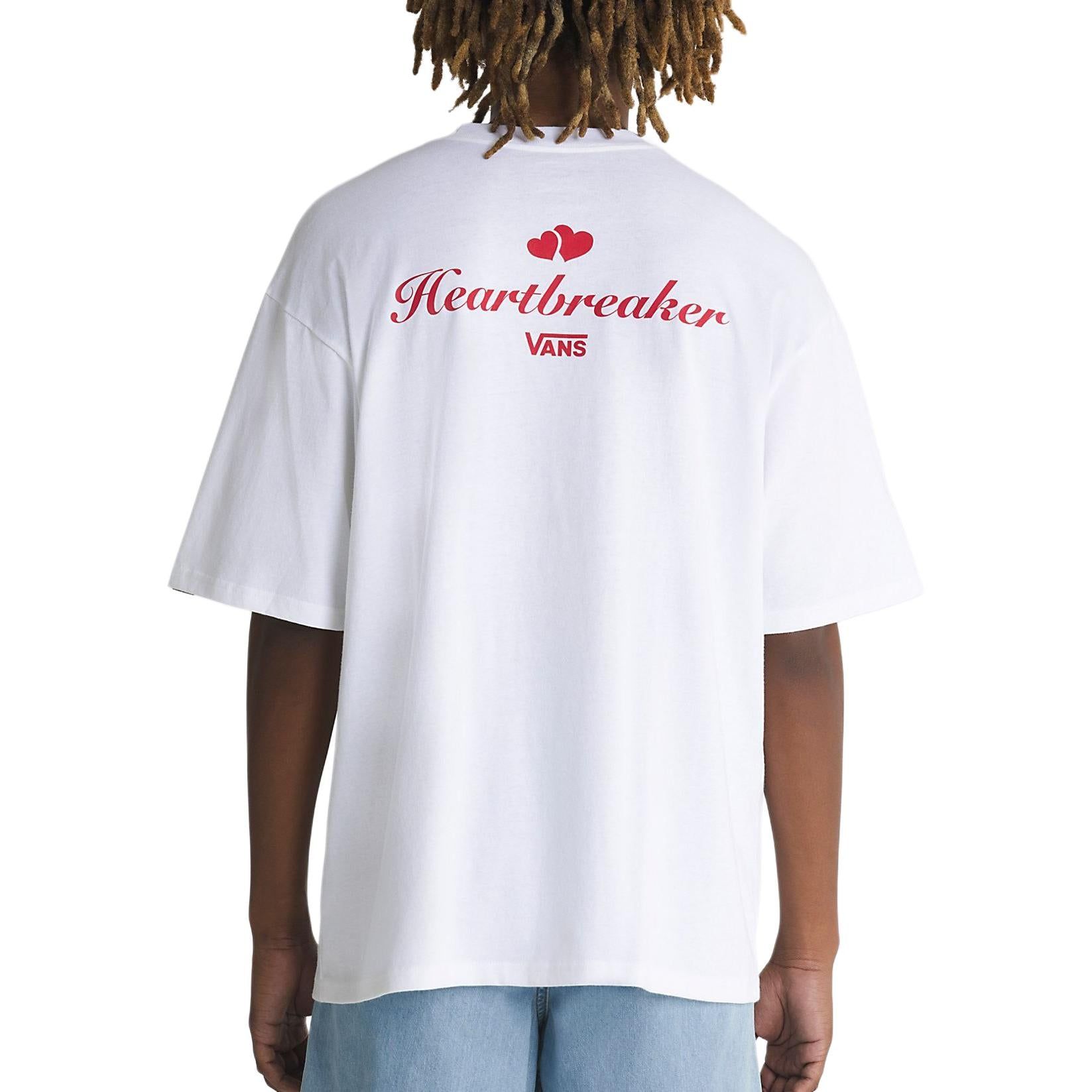 Vans Broken Orchid T-Shirt 'White' VN000G4EWHT sold by KicksCrew product image thumbnail 4