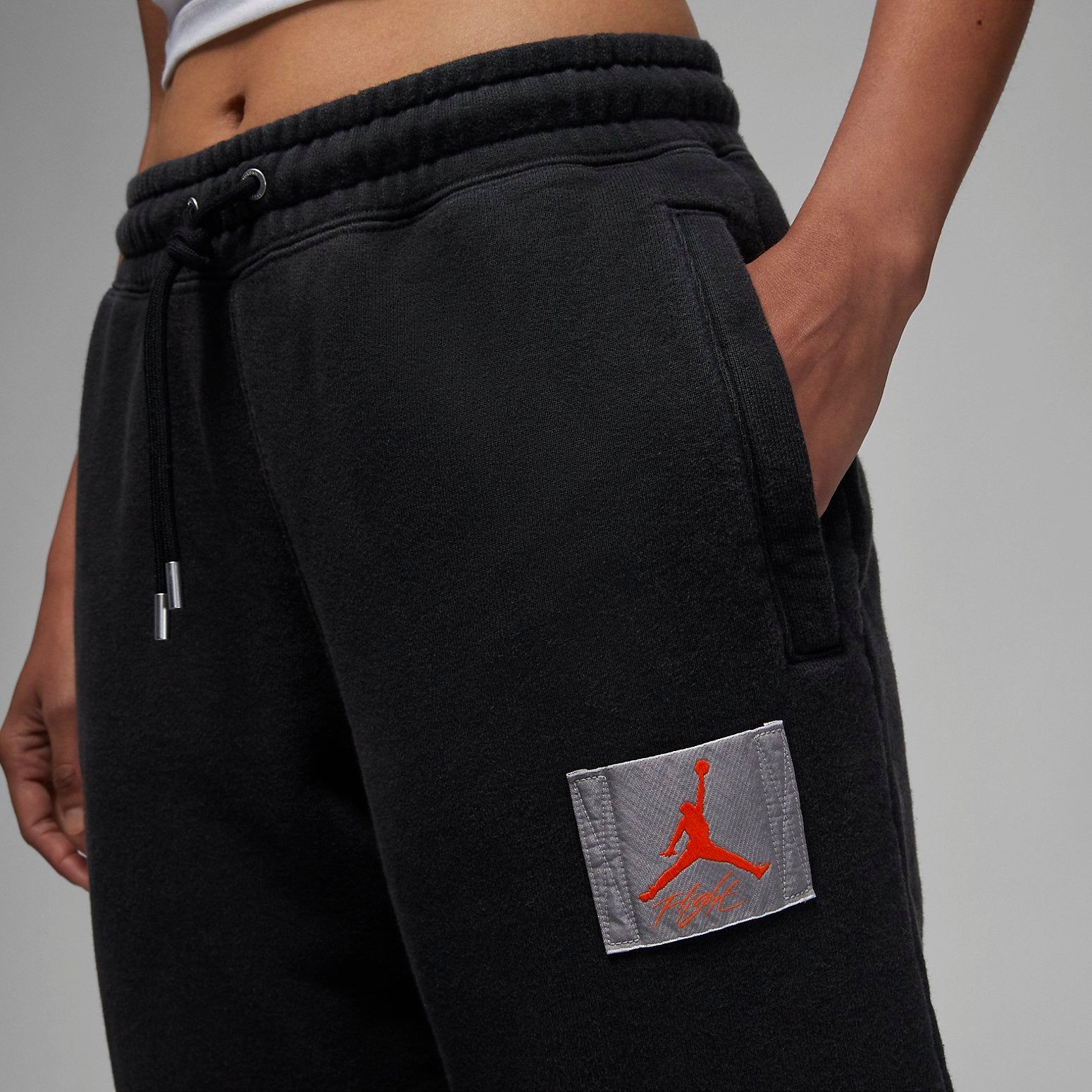(WMNS) Air Jordan x Shelflife Pants 'Black' DV7021-010 sold by KicksCrew product image thumbnail 3